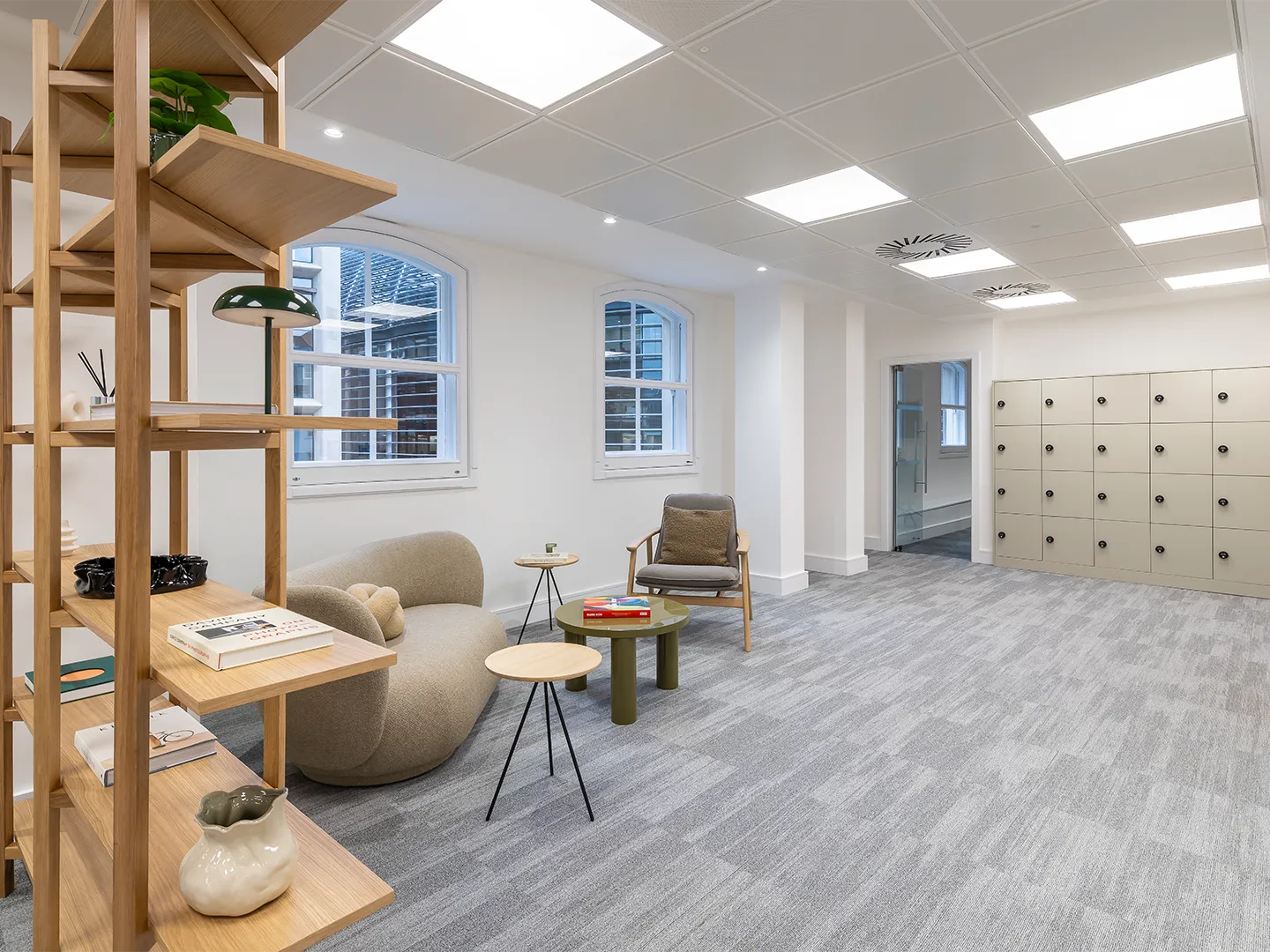Client waiting area