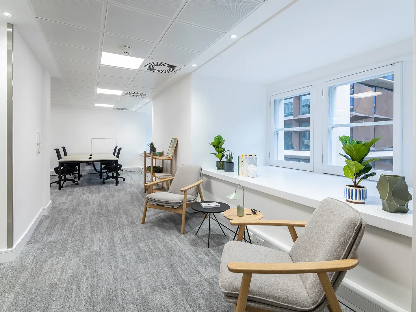 Client waiting area